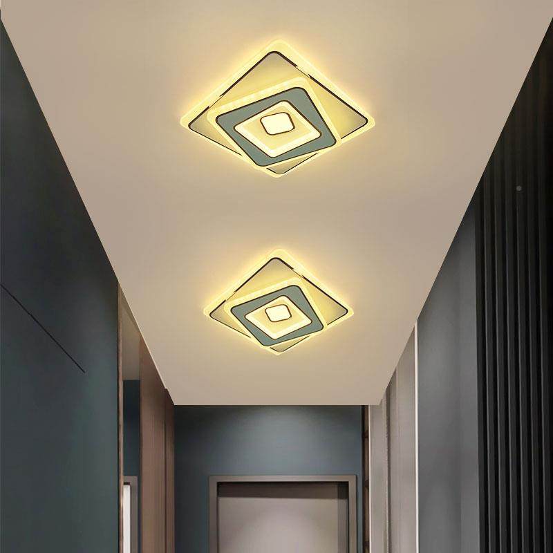 入灯户入玄关过道灯走廊门厅阳台灯简约灯吸顶灯624明装暗装嵌灯