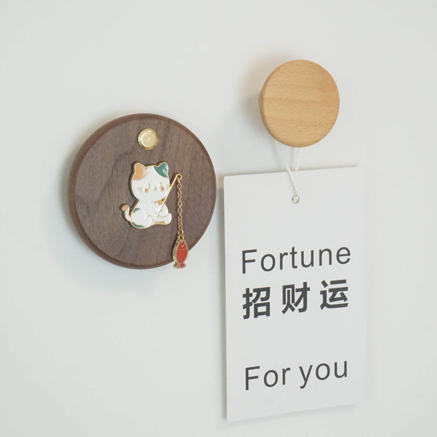 防盗孔门猫眼遮盖入户门防窥装饰盖磁吸护盖RSX免打挡孔堵保孔器