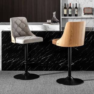 台椅现代简约脚高凳无品牌/家用吧椅升降凳子银台椅子吧轻奢酒吧