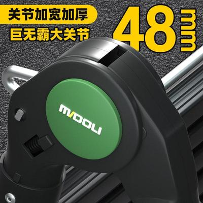 伸合缩竹梯人字梯铝金梯子叠梯多功能折节梯MDL-001升降家用工程