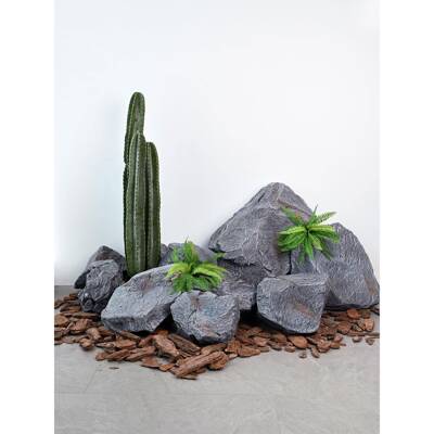 模拟泡沫石景观美化景酒HLC店室内饰装摄影道具假山墙砂岩观石摆