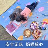 野餐神垫可携防垫潮户外野炊地垫式 002 加厚防水草坪垫露营郊YSD