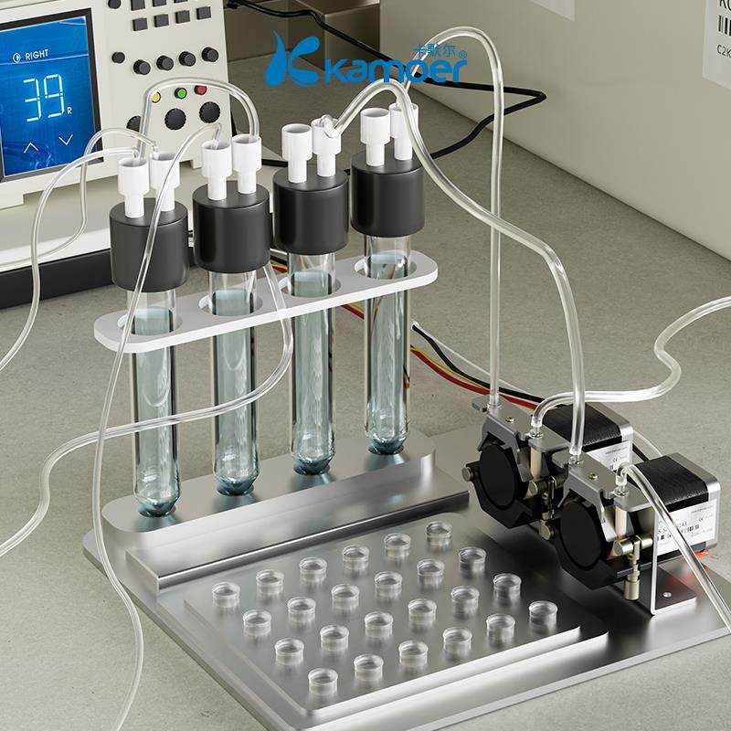 卡默尔CS蠕动K泵12v步流进电机泵驱4动板大量小型自吸泵2泵头水泵