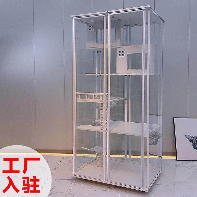 景猫别墅猫屋家用无品牌/猫笼子大型室实木内猫别墅猫柜豪猫华玻,宠物/宠物食品及用品,猫笼子/猫别墅,淘宝优惠券,粉丝福利购,淘宝优惠卷