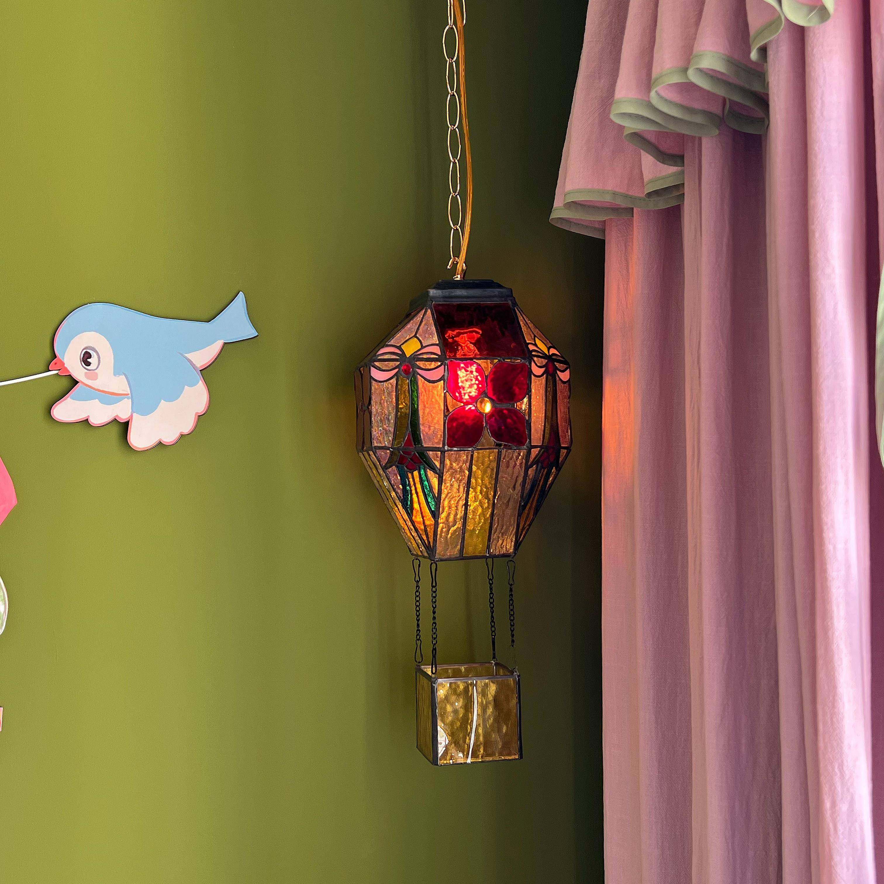 「热灯气球」故我今我吊纯手蒂凡尼工璃氛围灯床头灯/镜前灯玻卧,家装灯饰光源,氛围灯,淘宝优惠券,粉丝福利购,淘宝优惠卷