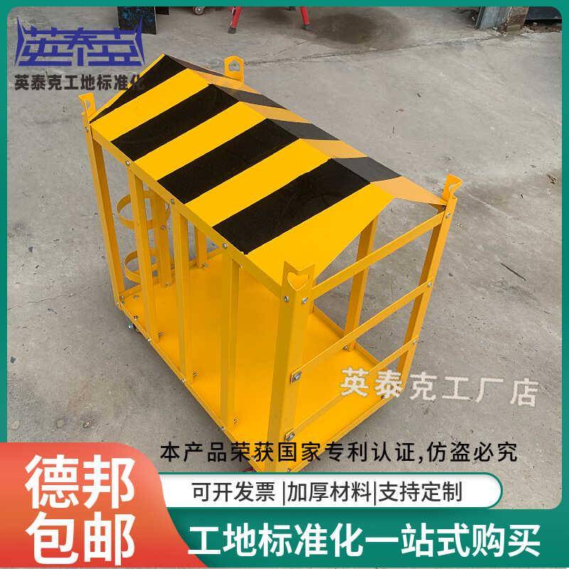 工地吊电焊ZIN机防护棚 防护罩 推雨罩带灭火防器 可可装定型标准