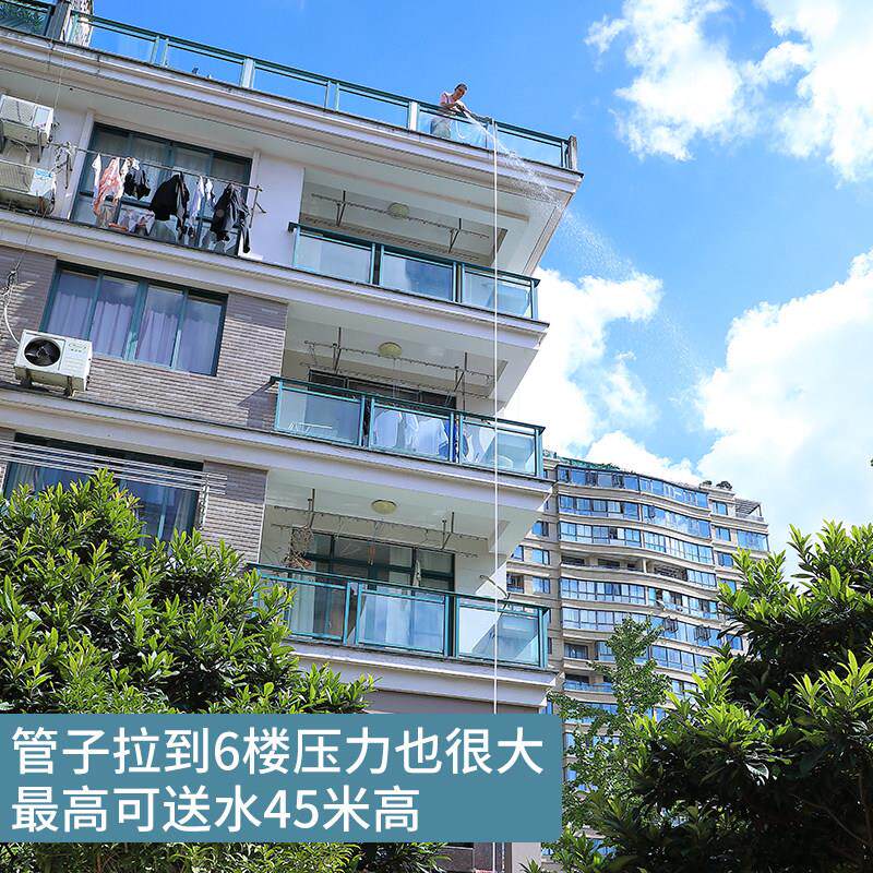 充式抽YQ-015水泵农用浇菜灌溉型神器浇机小电动抽水泵水大流量自