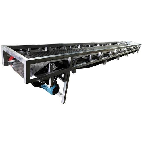 建筑沙子大型皮带升降不锈钢输送机600mm宽皮带传送带吨/h量产