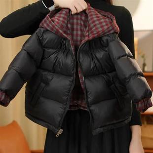 胜源严选儿童双面穿棉服抗寒棉衣深冬姐弟款儿P童加厚格子外套冬