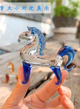 可爱生肖马摆件 ins风简约办公室马到成功展示柜台装饰品拍摄道具
