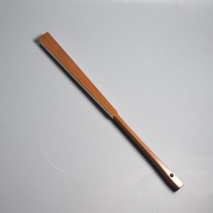 9寸精工老玉竹折扇文玩折扇名家水磨竹文人扇贴梁刮宓刮棱古方头