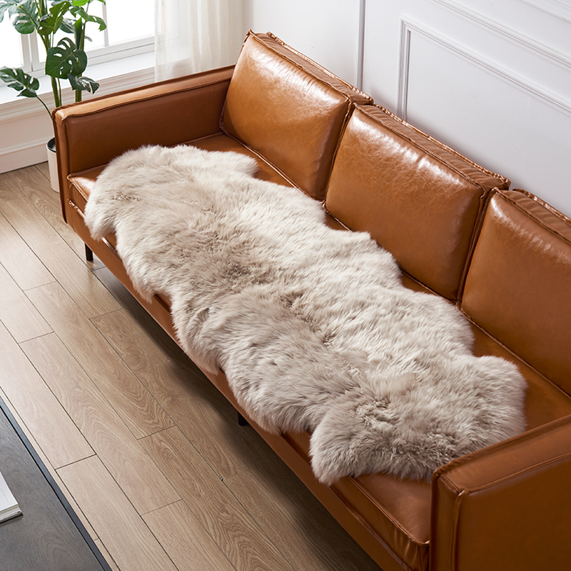 澳尊澳洲羊毛地毯羊毛沙发垫羊毛垫子飘窗垫定制长毛整张羊皮地垫