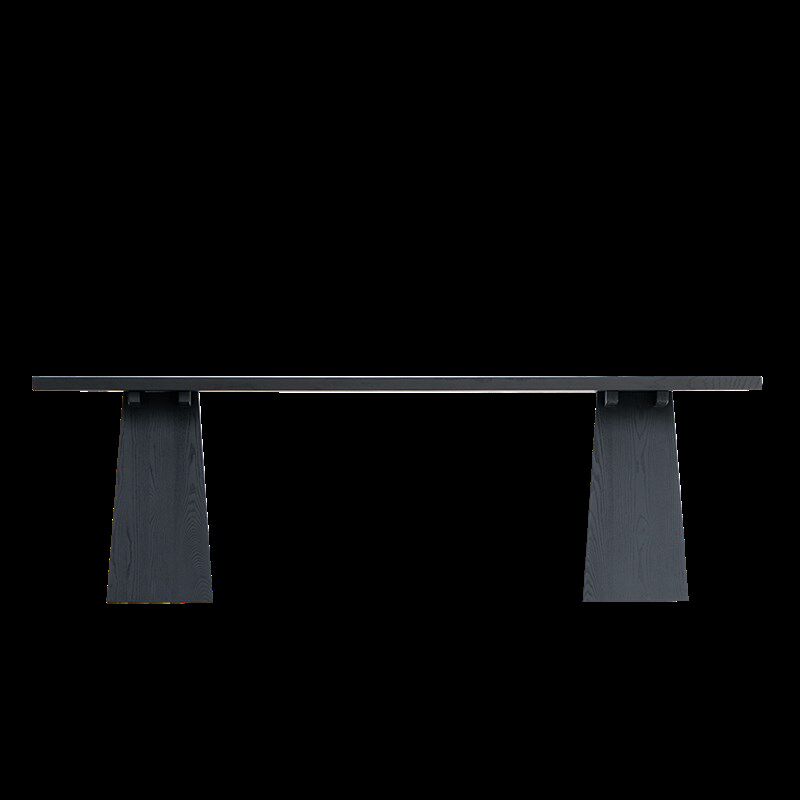 叁几 侘寂风实木餐桌家用客厅大长书桌白蜡木碳化大板茶桌工作台,住宅家具,家用茶台/茶桌,淘宝优惠券,粉丝福利购,淘宝优惠卷