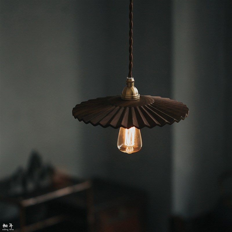 軸年 复古高端黄铜吊灯 百褶灯罩,家装灯饰光源,客厅吊灯,淘宝优惠券,粉丝福利购,淘宝优惠卷