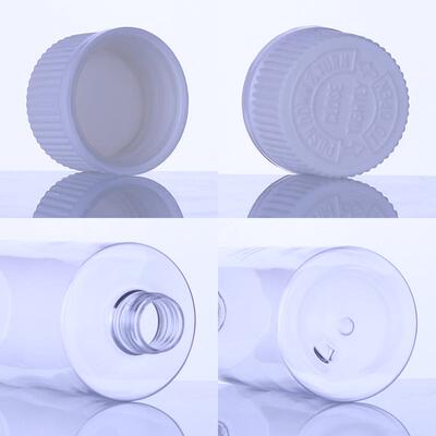 500ml透明平水肩瓶 体分装瓶 精瓶 墨酒瓶 乳液瓶液 OXJPET塑料瓶