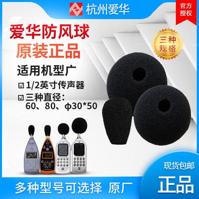 杭州爱华AWA5688声级计AWA6228+防风罩 海绵球AWA8710风球AWA8711