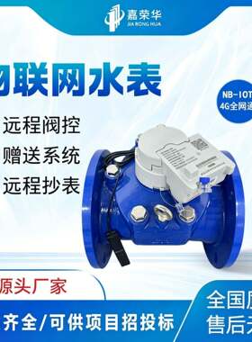 嘉荣华DN150一体式无线物联网智能远传水表大容量出口品质可定制