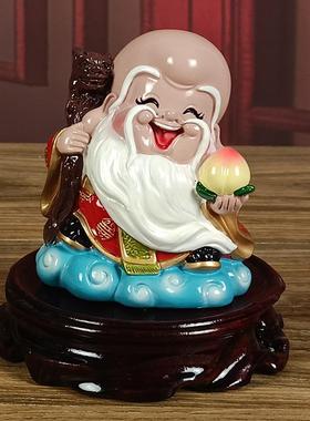 福婆寿星摆件送爷爷奶奶607080可爱生日礼物老人长辈过寿祝寿礼品