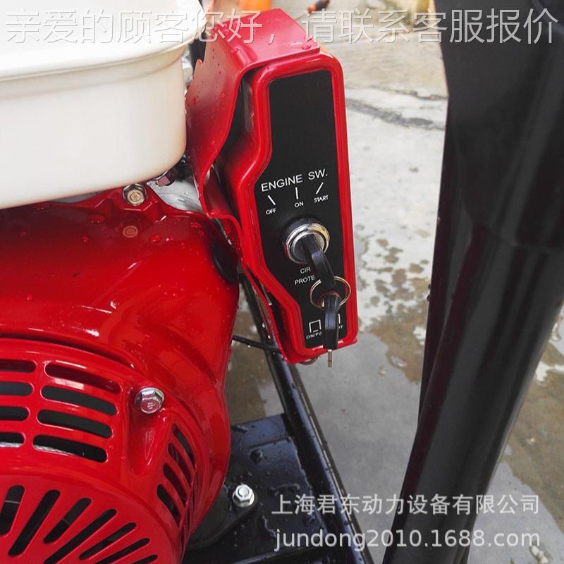 国3债项目用6柴油机抽水泵170方大流量汽油寸自吸泵配汽G896X90动图片