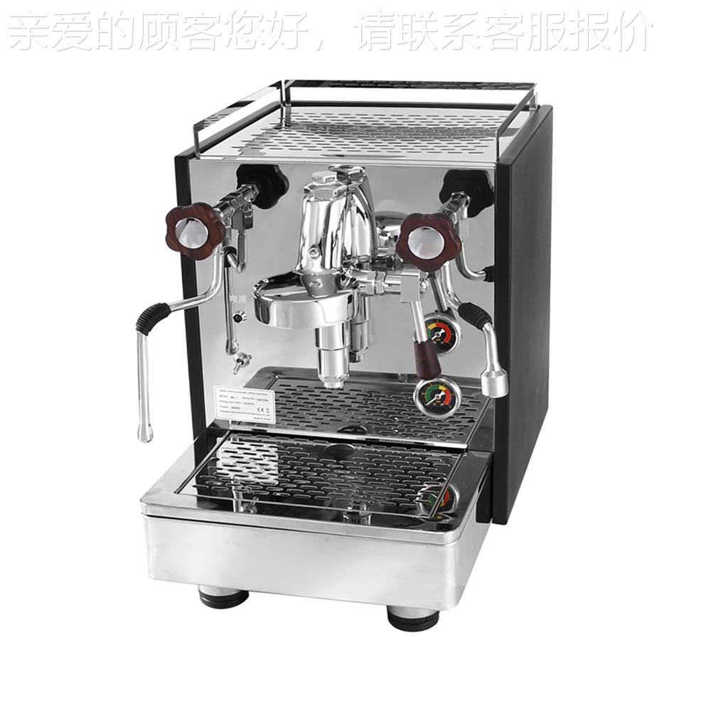 商意用容量意半大自动咖啡机E61专业级双锅炉连HYH续出式杯式咖啡