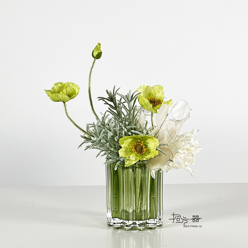 现代小新绿色波点瓶洽谈桌假插儿童房办公桌软装,家居饰品,仿真花/假花,淘宝优惠券,粉丝福利购,淘宝优惠卷