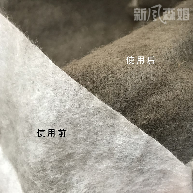 新风森姆U2静电滤网防尘新风过滤防雾霾高效率异味滤棉飞沫驻极棉