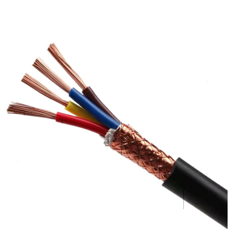 铜线屏蔽信号线1.5kvvrp2 3 4 5 6芯0.5 0.75 1 2.5平方控制电缆
