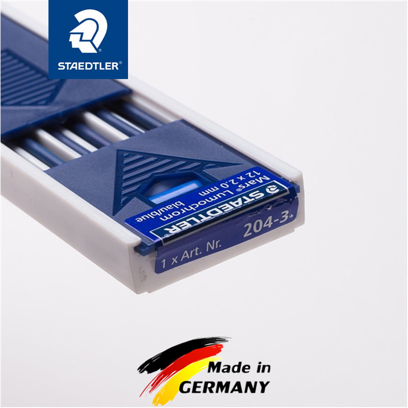 德国STAEDTLER施德楼 200 工程制图笔自动铅笔芯2.0mm铅芯 4B-4H