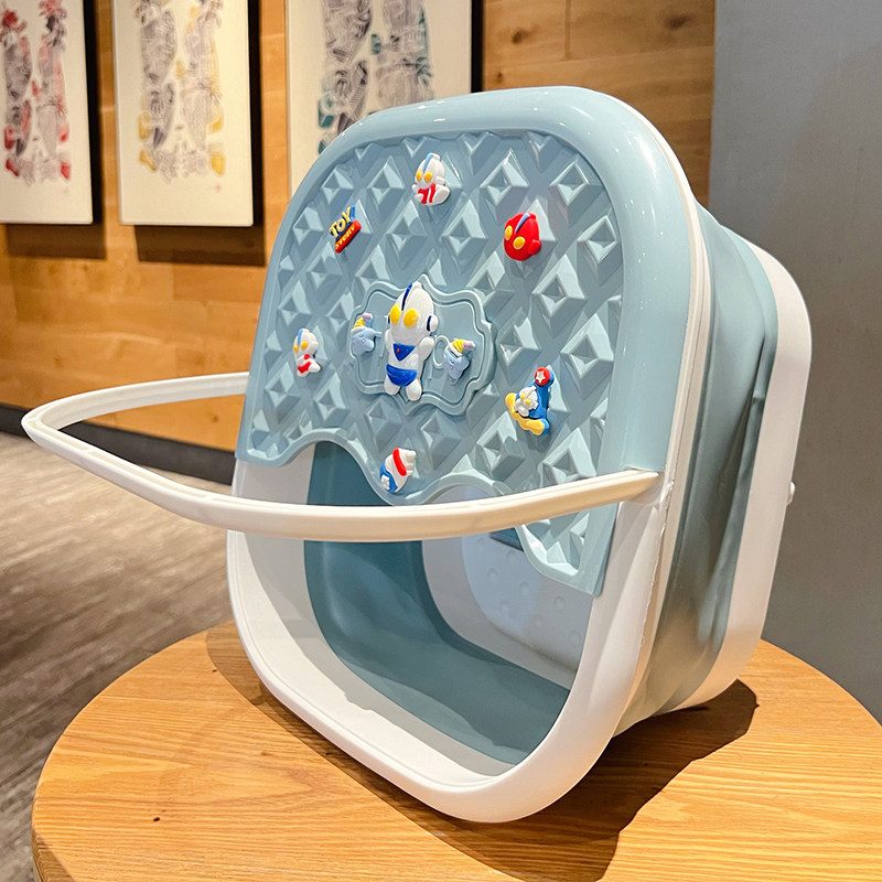 卡通爱泡脚桶加厚带盖子保温家用洗脚盆子加大带按摩足浴桶,家庭/个人清洁工具,足浴盆/足浴桶,淘宝优惠券,粉丝福利购,淘宝优惠卷