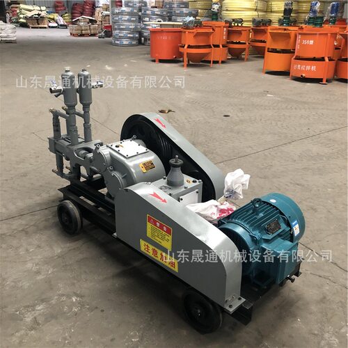 双液注浆机隧道建筑电动高压可调速水泥灰浆注浆泵双缸活塞注浆机