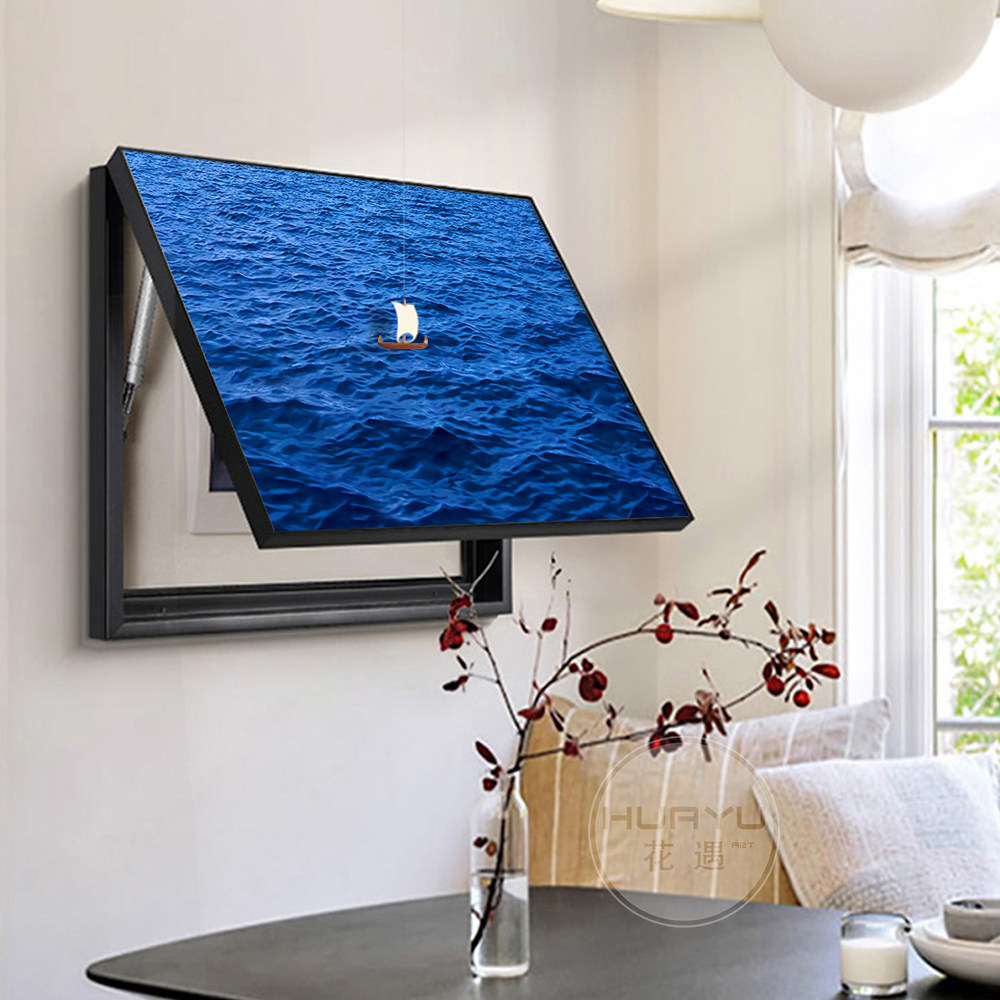 一帆风顺+实木小船电表箱