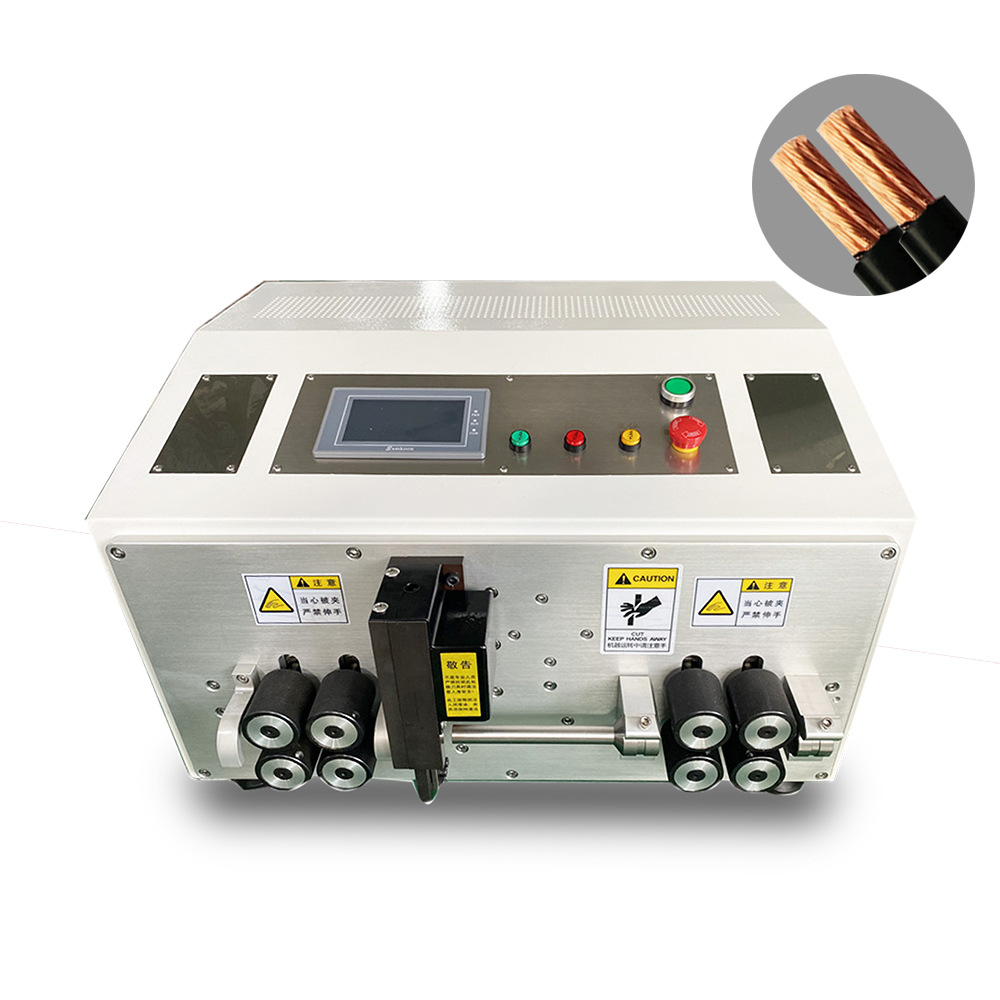 现货全自动电脑裁线机0.1-70平方电缆线材设备中剥扭线裁断剥线机