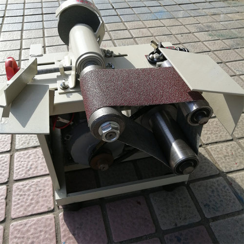 小型电动不锈钢管破口机楼梯扶手圆管方管磨弧口斜口磨口机