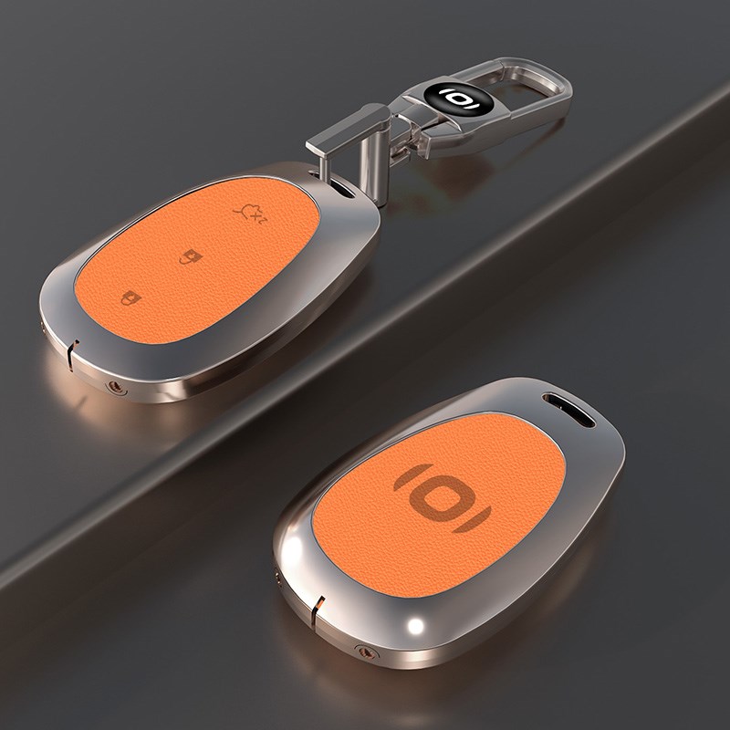 专用长安启源a07钥匙套23/24/2025新款启源q07高级金属Z壳包扣男