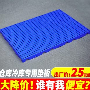 塑料防潮垫板地台板超市仓库冷冻库垫地板栈板垫仓板宠物地垫托盘