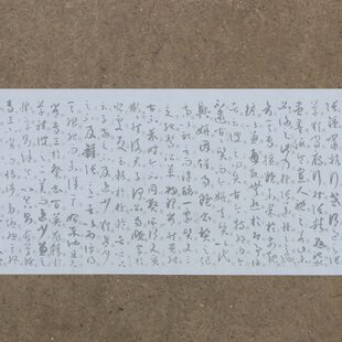 新款带译文版草书孙过庭书谱水写布 毛笔书法清水万次练字