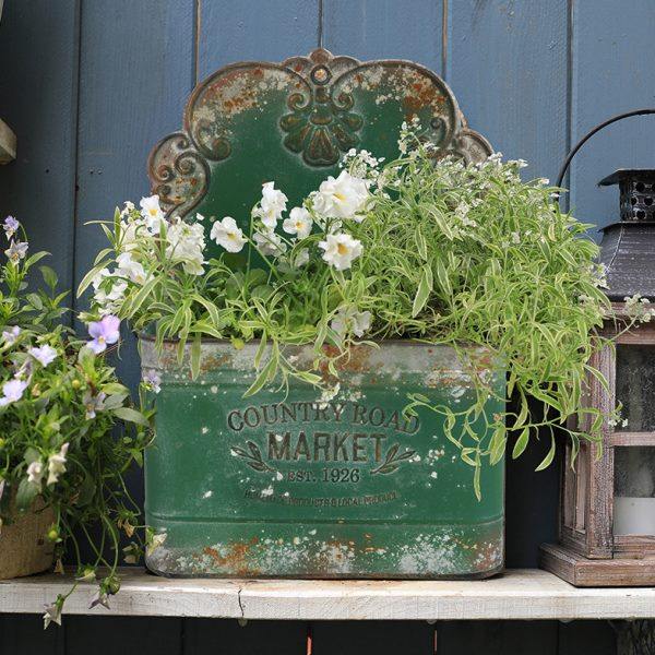 森得源铁艺壁挂花盆花园收纳整理家居装饰品欧式复古墙面花器壁饰,家居饰品,花盆,淘宝优惠券,粉丝福利购,淘宝优惠卷