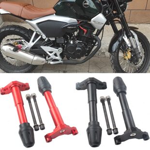 适用CB190R X CB190SS CBF190TR车身防摔球配件排气防保险杠改装