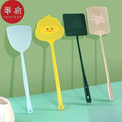包邮/苍蝇拍A1P30-番易塑料拍不烂长柄蚊子加大家用手动