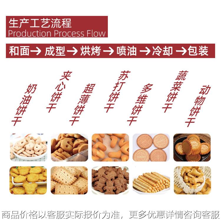 厂家供应全自动代餐减肥饼干机 手指饼干机械 韧性饼干设备