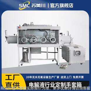 厂家直供手套箱 电解液双面双工位不锈钢真空隔离器手套箱