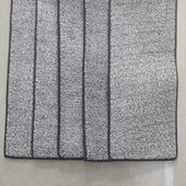 加宽加大42 15cm免手洗平拖把双刮水双布头地板拖把家用替换布头