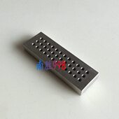 金属 好质量长方钢板 36孔冲板 打孔 冲墩 钟表维修工具 修表工具