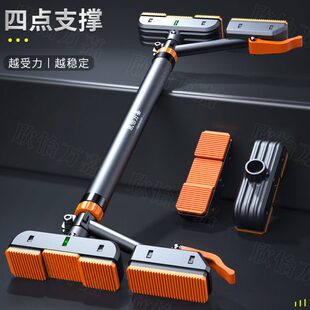 双支撑引体向上器杆单杠室内家用健身门上免打孔吊杠拉伸伸缩器材