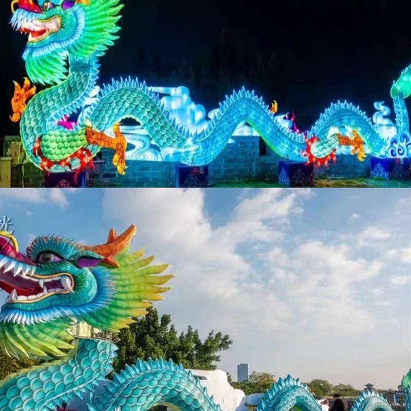 龙年户外大型节日花灯现货春节z元宵节灯会彩灯定制灯光节造型厂