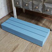 防腐实木台阶门槛垫脚凳办公室钢琴搁脚架垫高踩脚实木脚踏板踏步