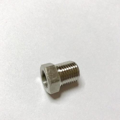 G1/8-G1/4 不锈钢转接头 ??芯 内螺纹G1/8 外螺纹G1/4 一分变两分