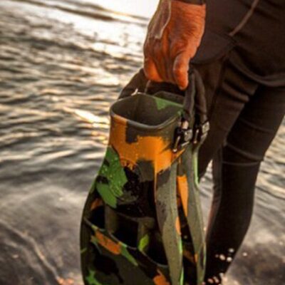 Scubapro美国弹簧扣带潜水脚蹼喷射蛙王热塑橡胶坚固耐用Jet Fin