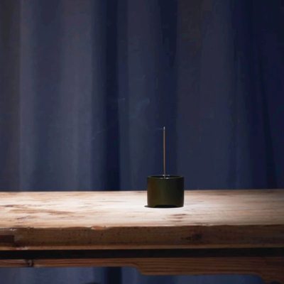 仿古香炉 筒式 琴书炉 精炼纯紫铜 失蜡法铸造 珍玩款 琴书炉