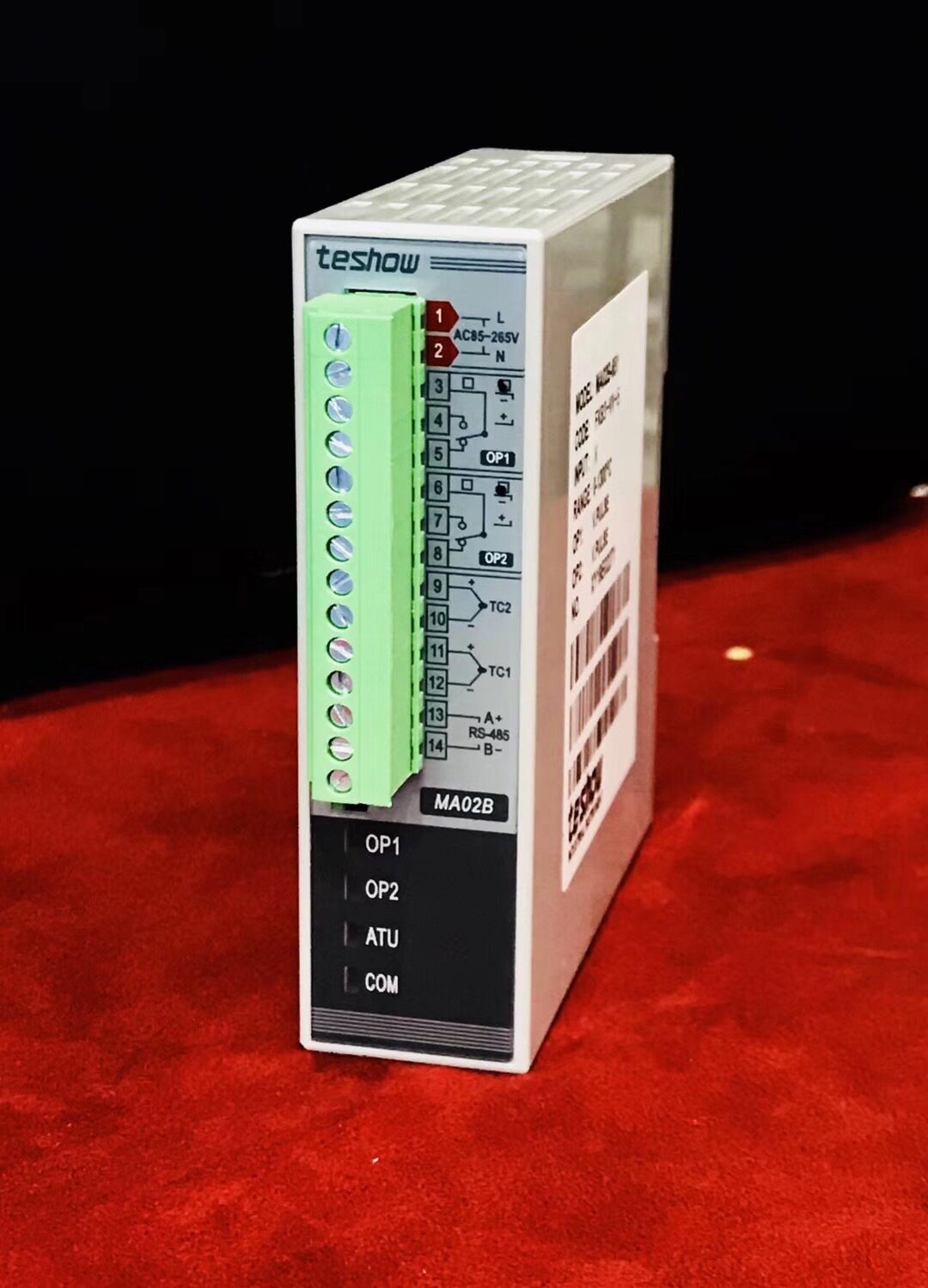 2路温控模块导轨安装温控模块多路温度控制模块智能调温